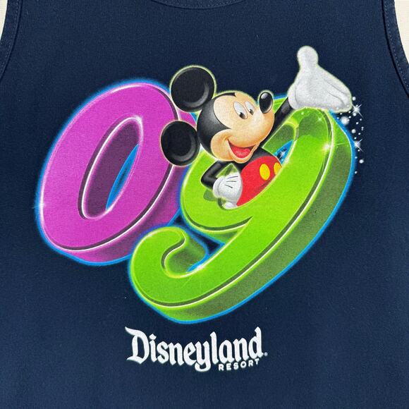 2009 DISNEYLAND Resort Tank Top Size M Mickey Mouse Disney Disneybound Collect - Picture 3 of 9